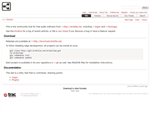 Tablet Screenshot of dev.drobilla.net